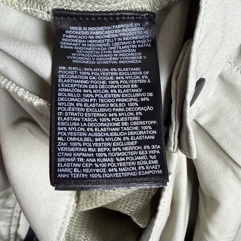The North Face Mens 38 Khaki Walls Are Meant For Climbing Hiking Pants UPF 40+